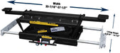 Tuxedo Rolling Air Jack 8,000 lb. Capacity - On The Rail - Air Bag - Low Mount RAJ-8K-L Jack - Rolling Air Tuxedo Freedom Shop Equipment Tuxedo Rolling Air Jack 8,000 lb. Capacity - On The Rail - Air Bag - Low Mount RAJ-8K-L