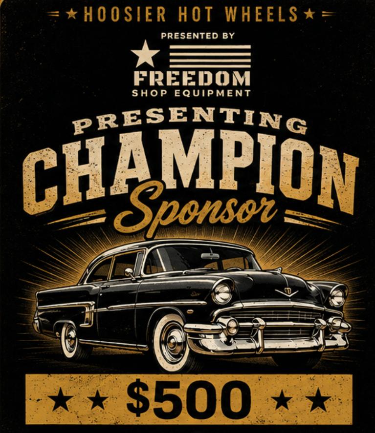 🏁 3rd Annual Hoosier Hot Wheels Car Show Sponsorships