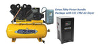 EMAX Industrial Plus 20hp 3 Cyl, 3PH 120 gallon Horz. Compressor with 115 CFM air Dryer Bundle- W/ Pressure Lube Pump--EP20H120V3PKG Air Compressor EMAX Freedom Shop Equipment EMAX Industrial Plus 20hp 3 Cyl, 3PH 120 gallon Horz. Compressor with 115 CFM air Dryer Bundle- W/ Pressure Lube Pump--EP20H120V3PKG