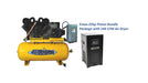 EMAX 25 HP Air Compressor, 2 Stage, 3 Phase,120 Gallon with Refrigerated Air Dryer Bundle-EP25H120V3PKG Air Compressor EMAX Freedom Shop Equipment EMAX 25 HP Air Compressor, 2 Stage, 3 Phase,120 Gallon with Refrigerated Air Dryer Bundle-EP25H120V3PKG