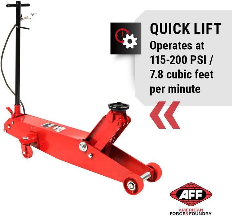 American Forge & Foundry 3135 10 TON AIR / HYDRAULIC SERVICE JACK
