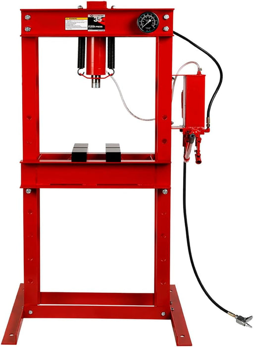 American Fordge & Foundry 834 35 Ton Hydraulic Shop Press - Heavy Duty