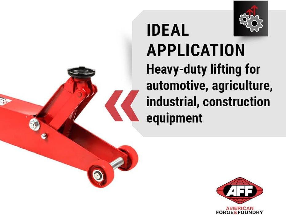 American Forge & Foundry 3135 10 TON AIR / HYDRAULIC SERVICE JACK