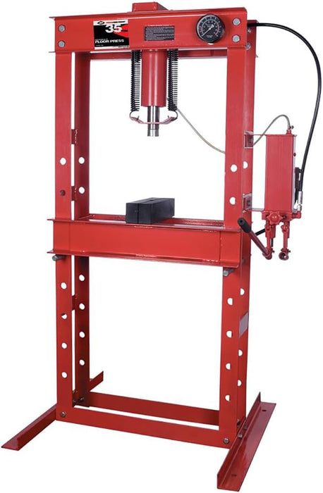 American Fordge & Foundry 834 35 Ton Hydraulic Shop Press - Heavy Duty