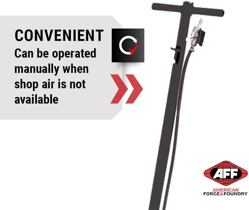 American Forge & Foundry 3135 10 TON AIR / HYDRAULIC SERVICE JACK