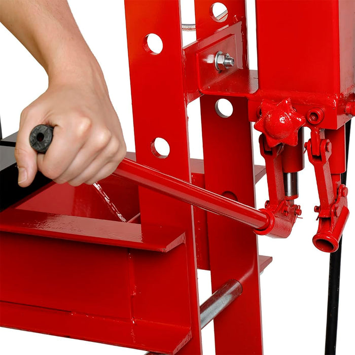 American Fordge & Foundry 834 35 Ton Hydraulic Shop Press - Heavy Duty