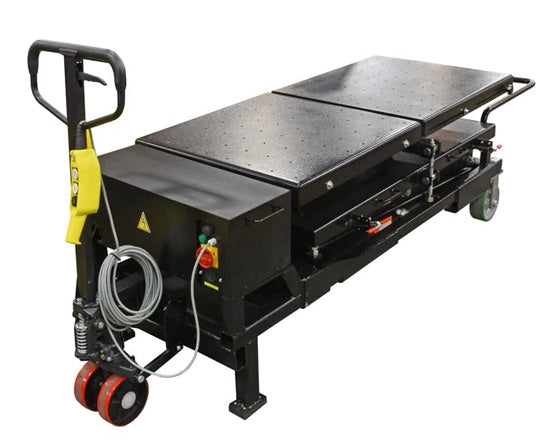 Challenger Lifts Electric Vehicle Battery Lift Table BT3300 Battery Lift Table Challenger Lifts Freedom Shop Equipment Challenger Lifts Electric Vehicle Battery Lift Table BT3300