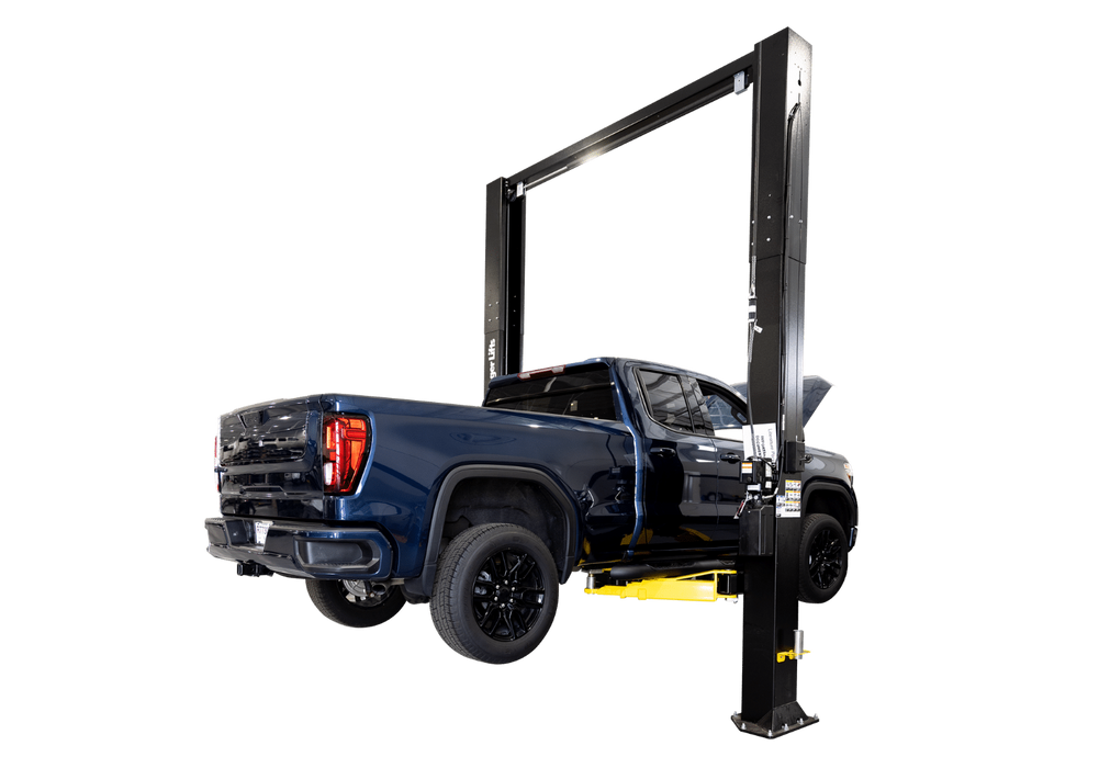 Challenger Lifts 12K Heavy Duty 2-Post Adjustable Car Lift for Low Ceiling Dual Pendant Controls & Quick Cycle CL12A-LC-DPC-QC Lift - Two Post Challenger Lifts Freedom Shop Equipment Challenger Lifts 12K Heavy Duty 2-Post Adjustable Car Lift for Low Ceiling Dual Pendant Controls & Quick Cycle CL12A-LC-DPC-QC