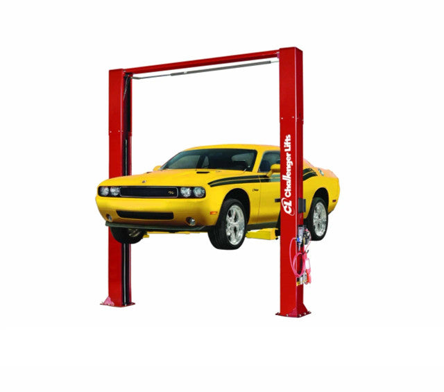 Challenger Lifts 10K Two Post Versymmetric Adjustable Lift w/ 3ft Extensions CL10AV3-3 Lift - Two Post Challenger Lifts Freedom Shop Equipment 