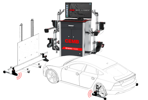 CEMB DWA1100ADAS Wheel Alignment System with ADAS Wheel Alignment System CEMB Freedom Shop Equipment CEMB DWA1100ADAS Wheel Alignment System with ADAS