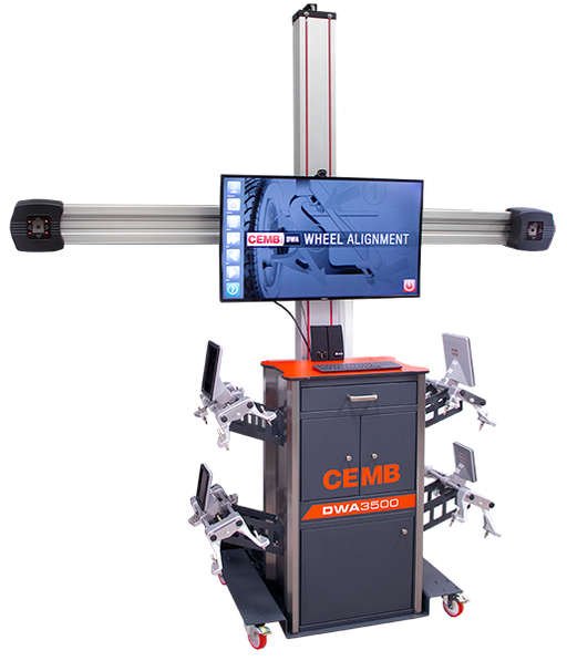 CEMB  NEW 3D-HD TECHNOLOGY WHEEL ALIGNMENT SYSTEM WITH AUTOMATIC CAMERA BEAM DWA3500WG Wheel Alignment System CEMB Freedom Shop Equipment CEMB  NEW 3D-HD TECHNOLOGY WHEEL ALIGNMENT SYSTEM WITH AUTOMATIC CAMERA BEAM DWA3500WG