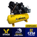 EMAX E450 25 HP Air Compressor, 3 Phase, 120 Gallon, Horizontal, Emax Industrial Plus-EP25H120V3 Air Compressor EMAX Freedom Shop Equipment EMAX E450 25 HP Air Compressor, 3 Phase, 120 Gallon, Horizontal, Emax Industrial Plus-EP25H120V3