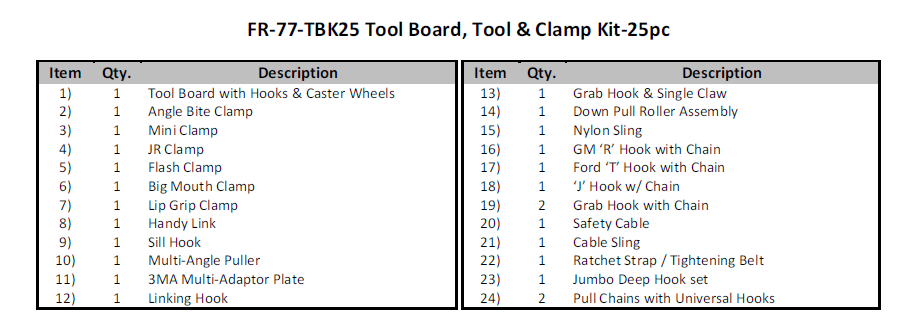 iDEAL FR-77-TBK25  iDEAL Freedom Shop Equipment iDEAL FR-77-TBK25