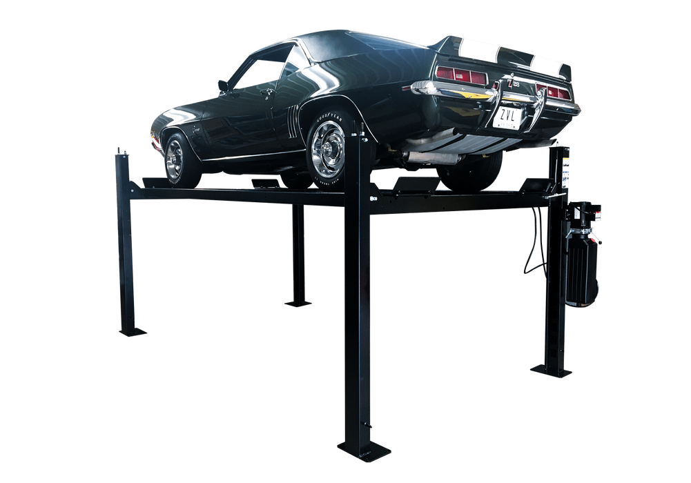 Challenger Lifts 4 Post 9K Home Storage Lift CL4P9S-SR Lift - Four Post Challenger Lifts Freedom Shop Equipment Challenger Lifts 4 Post 9K Home Storage Lift CL4P9S-SR