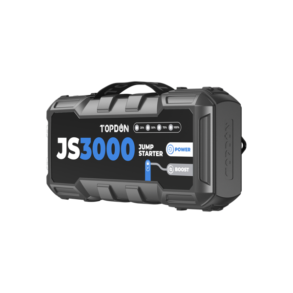 JS3000 12V 3000A Battery Booster for 9L Gas/7L Diesel Engines  TOPDON Freedom Shop Equipment 