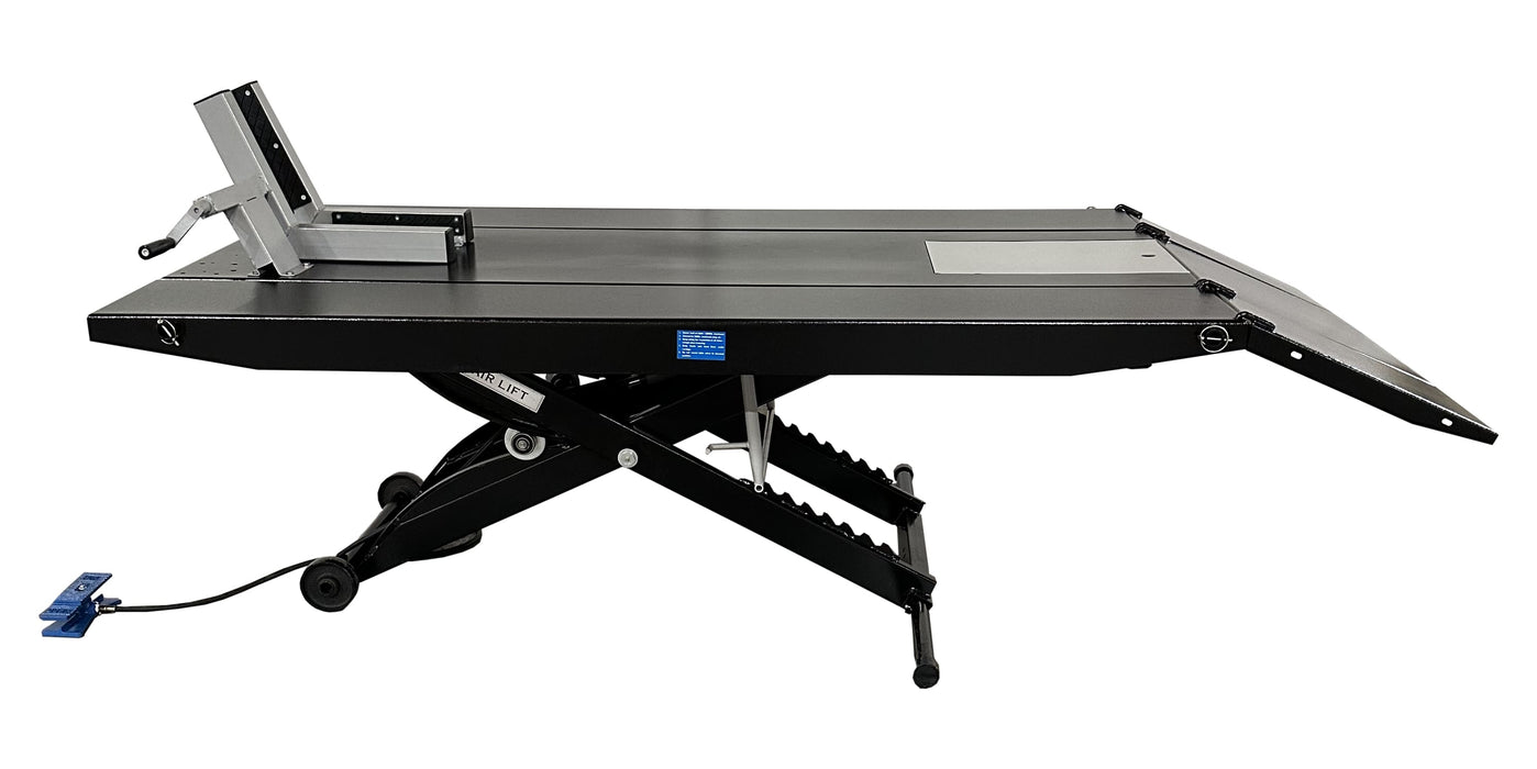 Tuxedo PNEUMATIC MOTORCYCLE LIFT M-1000C-BLK