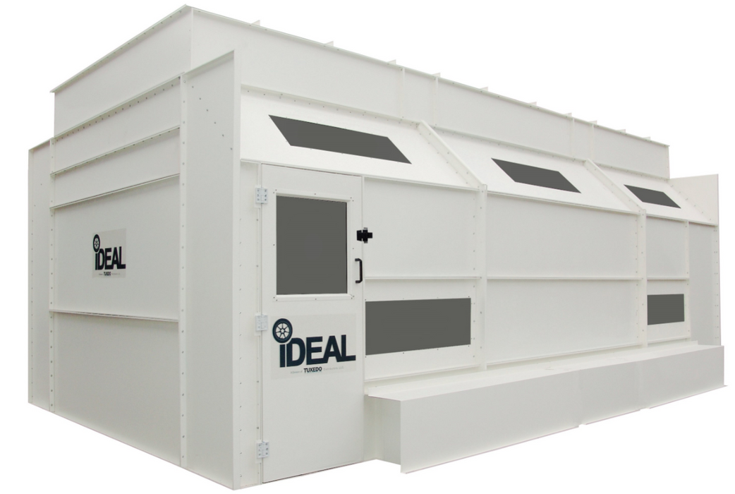 iDeal Side Down Draft Paint Booth PSB-SDD26B-3PH-230V-AK