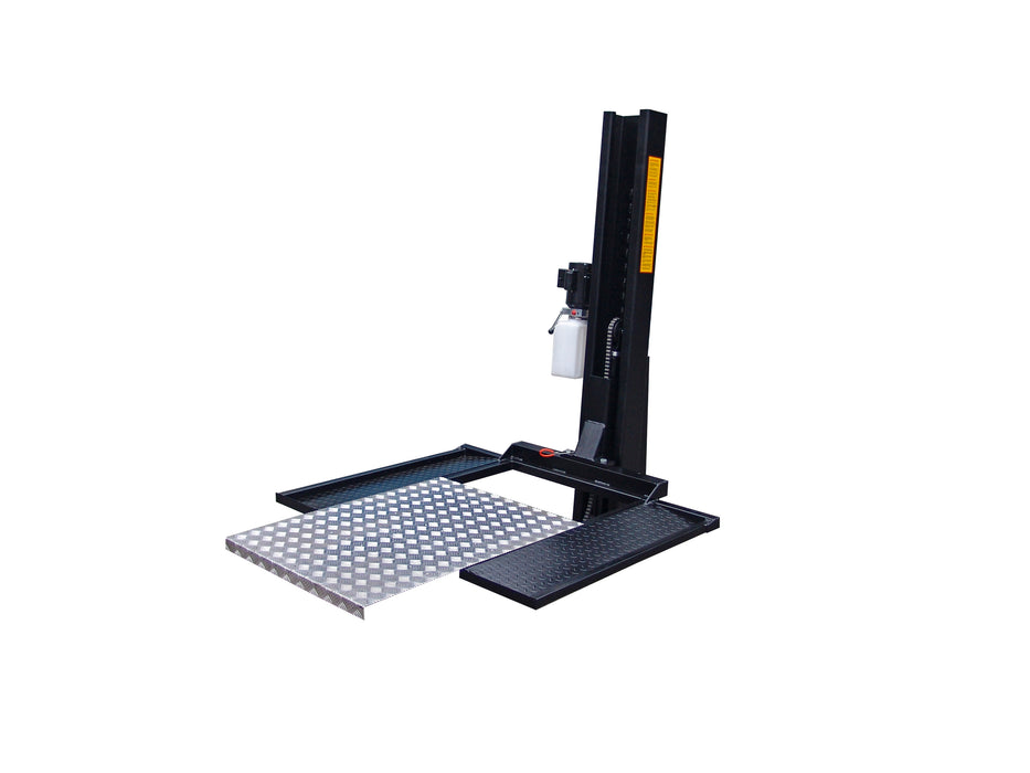 Tuxedo 2,000 lbs. Single Column Lawnmower Storage Lift - 110V Duro Included SC-2K