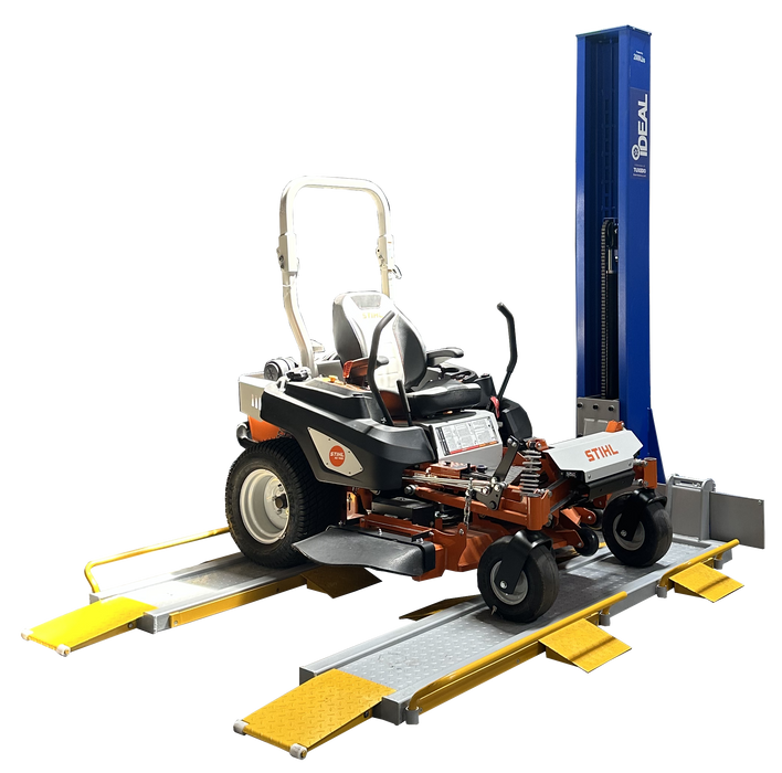 iDEAL Single Column UTV & Mower Storage/ Service Lift  Freedom Shop Equipment Freedom Shop Equipment 