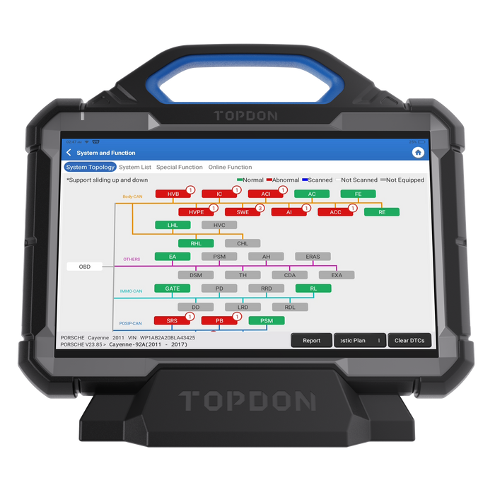 Topdon Phoenix Max w/Scope 13.3" OE-Level Scan Tool, Docking Station & 4 Ch Oscilloscope  TOPDON Freedom Shop Equipment 