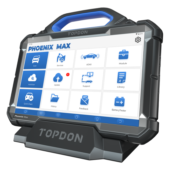 Topdon Phoenix Max w/Scope 13.3" OE-Level Scan Tool, Docking Station & 4 Ch Oscilloscope  TOPDON Freedom Shop Equipment 