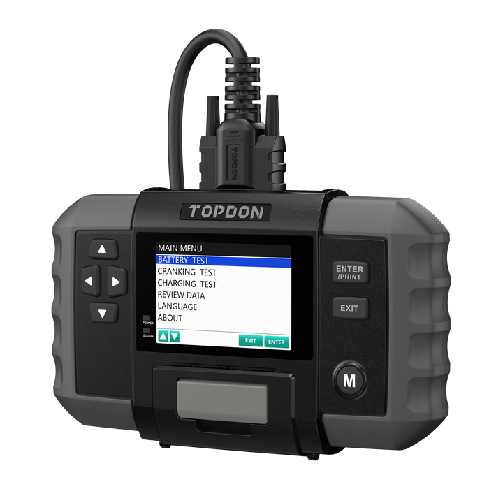 TOPDON BT600 Car Battery Tester 12V , 12V/24V  TOPDON Freedom Shop Equipment 