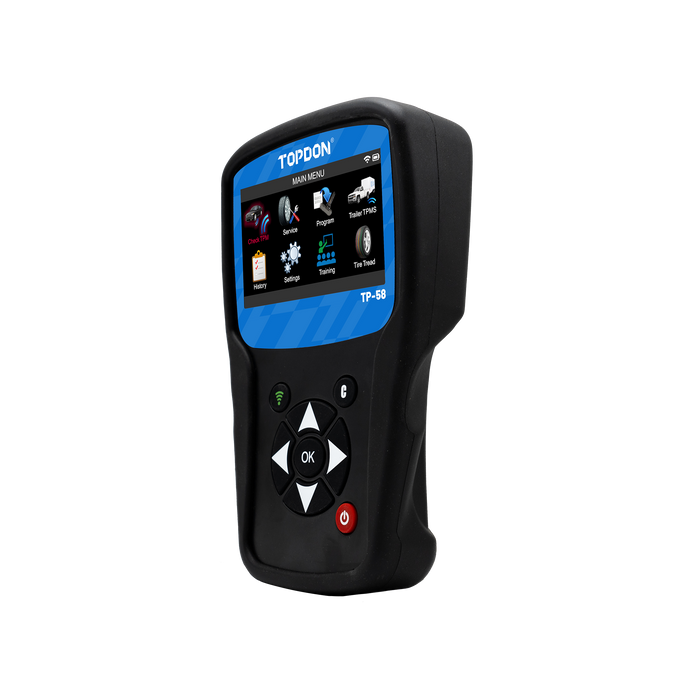 Topdon TP58 Advanced TPMS Tool with OBDII, Wi-Fi, 5 Year Updates  TOPDON Freedom Shop Equipment 