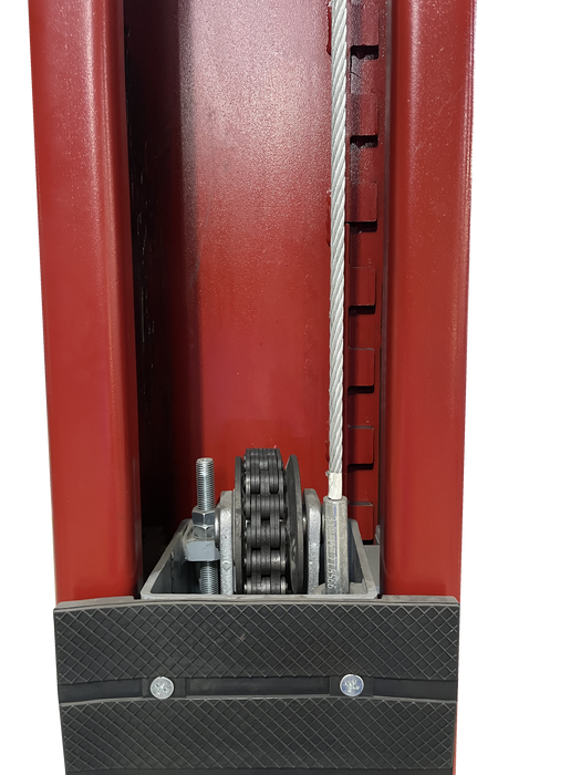 Launch Tech USA 9,000 lbs. Two Post Floor Plate - Symmetric - RED - TLT240SB-R Lift - Two Post Launch Tech USA Freedom Shop Equipment Launch Tech USA 9,000 lbs. Two Post Floor Plate - Symmetric - RED - TLT240SB-R