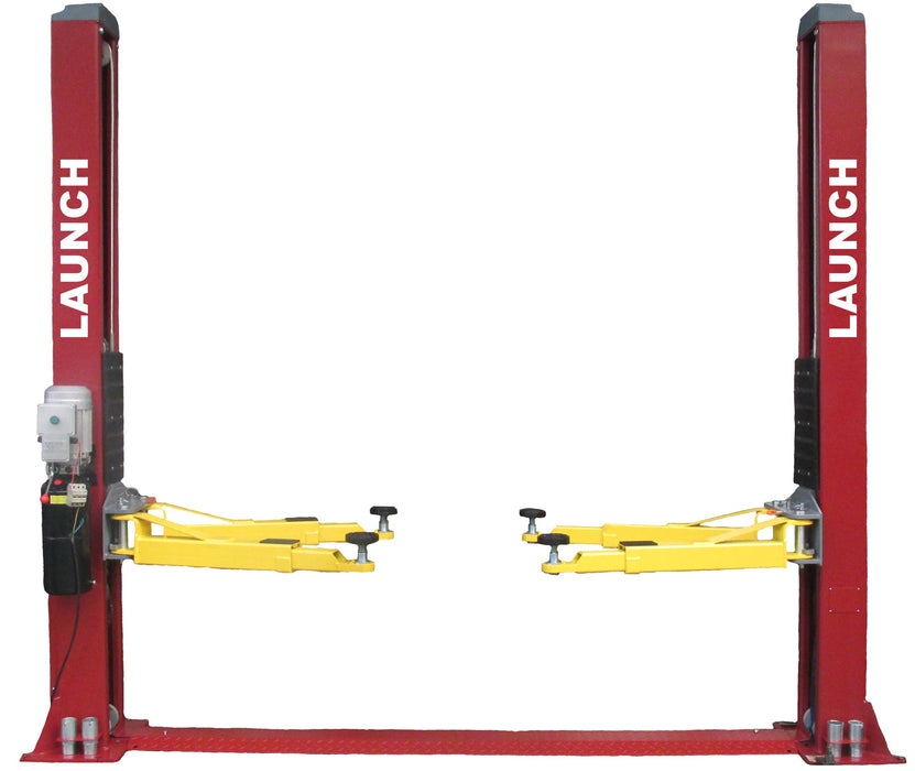 Launch Tech USA 9,000 lbs. Two Post Floor Plate - Symmetric - RED - TLT240SB-R Lift - Two Post Launch Tech USA Freedom Shop Equipment Launch Tech USA 9,000 lbs. Two Post Floor Plate - Symmetric - RED - TLT240SB-R