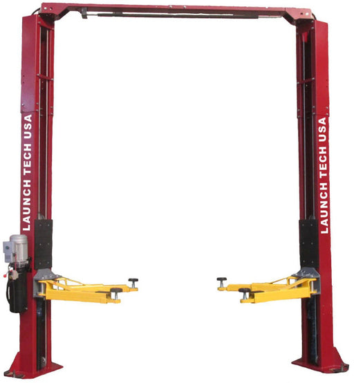 Launch 9,000 lb Two Post Clear Floor - Asymmetric - RED - TLT240SC-R Lift - Two Post Launch Tech USA Freedom Shop Equipment Launch 9,000 lb Two Post Clear Floor - Asymmetric - RED - TLT240SC-R