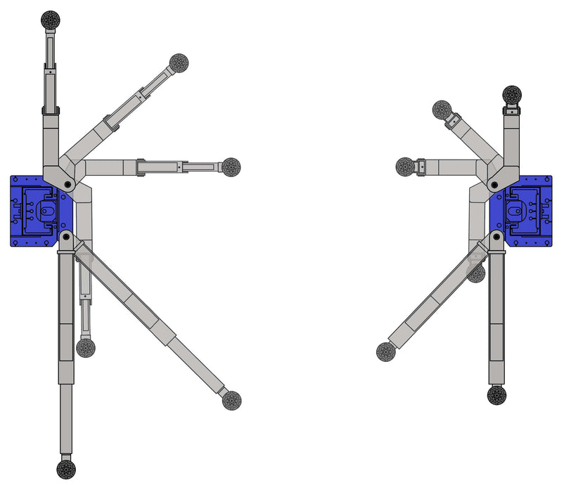 Tuxedo TP11KC-DX Bi-Symmetric Two Post Lift Lift - Two Post Tuxedo Freedom Shop Equipment Tuxedo TP11KC-DX Bi-Symmetric Two Post Lift