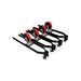 Tuxedo FP8K-PLYCASTERKIT  6" Poly Caster Kit (Set of 4ea)  Tuxedo Freedom Shop Equipment Tuxedo FP8K-PLYCASTERKIT  6" Poly Caster Kit (Set of 4ea)