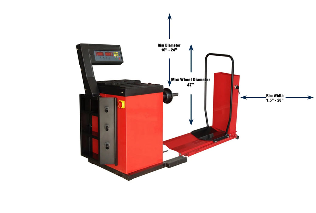 Tuxedo Pneumatic Wheel Lift WB-448-PWL  Tuxedo Freedom Shop Equipment Tuxedo Pneumatic Wheel Lift WB-448-PWL