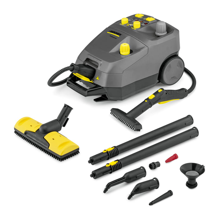 Karcher Commercial steam cleaner with transport cart Specialty Floor Care Karcher Freedom Shop Equipment Karcher Commercial steam cleaner with transport cart