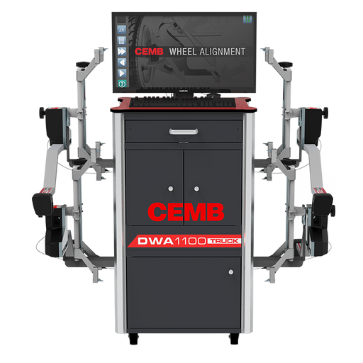 CEMB DWA1100TRUCK 8 Sensor CCD Wheel Alignment System for Trucks and Buses Wheel Alignment System CEMB Freedom Shop Equipment CEMB DWA1100TRUCK 8 Sensor CCD Wheel Alignment System for Trucks and Buses