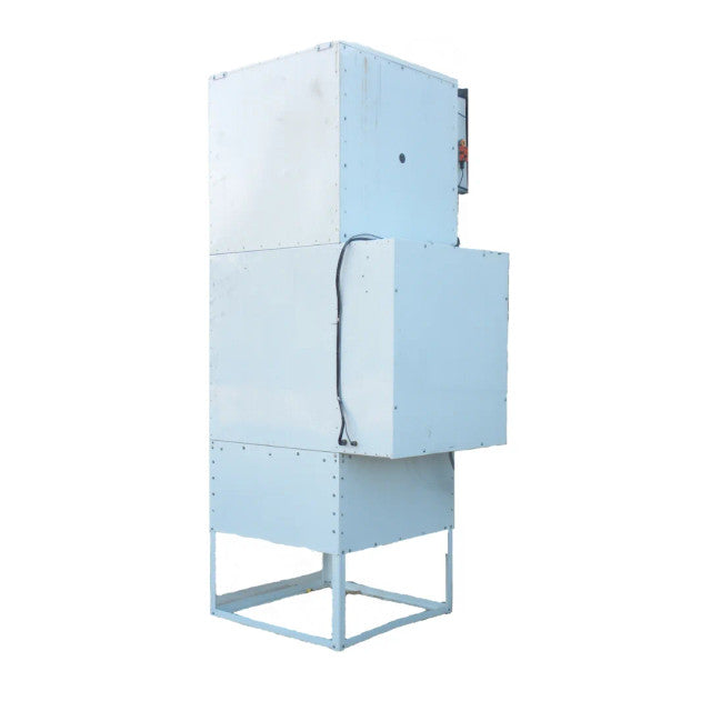 iDEAL Heated Paint Booth Combo |Semi Down Draft Booth, Plenum Canopy, Rammstein Heater, Duct Work Kit