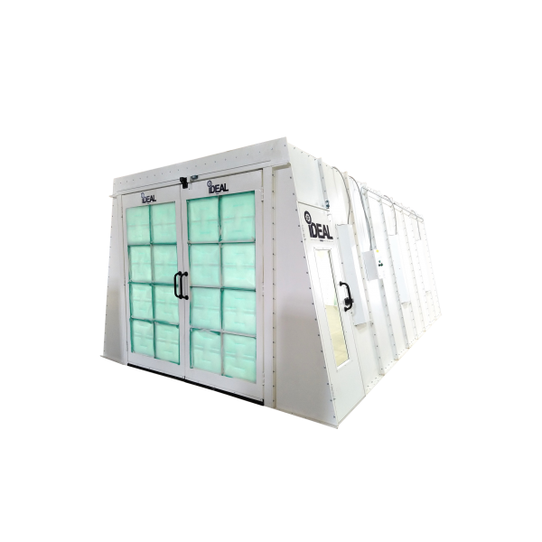 iDEAL 'A-Frame' Cross Flow Paint Spray Booth PSB-AFCF23B-3PH-230V-AK Paint Spray Booth Tuxedo Freedom Shop Equipment iDEAL 'A-Frame' Cross Flow Paint Spray Booth PSB-AFCF23B-3PH-230V-AK