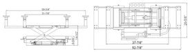 Tuxedo SJ-35 Sliding Jack 3,500 lb. Capacity Jack - Sliding Tuxedo Freedom Shop Equipment Tuxedo SJ-35 Sliding Jack 3,500 lb. Capacity